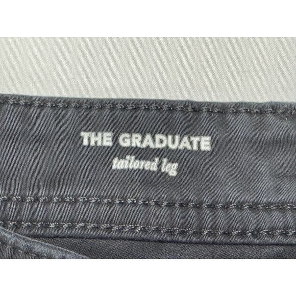 Adriano Goldschmied Men's The Graduate Tailored Leg Black Pants - Size 36x30 - Picture 6 of 7